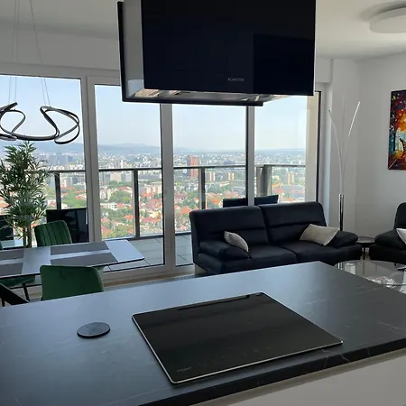 View From 30. Floor, Parking Price Included * Братислава