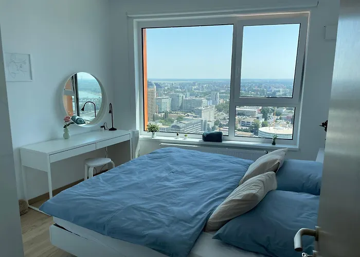 View From 30. Floor, Parking Price Included Apartament Bratysława